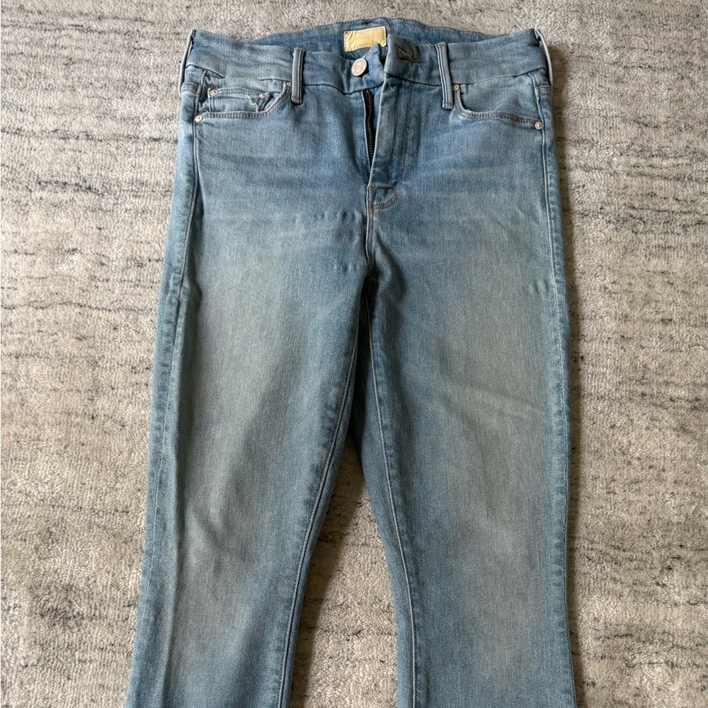 Mother Jeans The Looker Crop Fresh Catch Sz 25